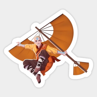 Jason Grace Airbender (Bald) ATLA Sticker